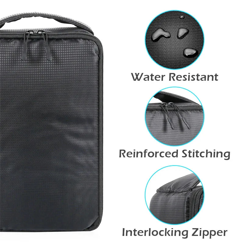 Veltora waterproof DSLR camera bag with multiple compartments for Nikon and Canon DSLR cameras and lenses, outdoor photo storage.