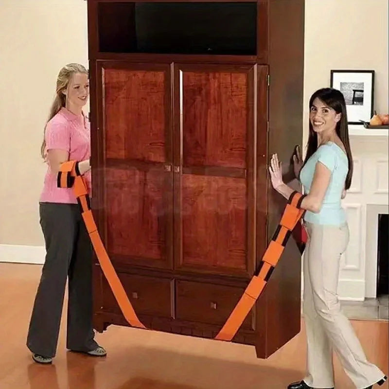 Heavy-duty Veltora adjustable furniture move straps with rope tension belts for secure lifting and transportation of heavy furniture.