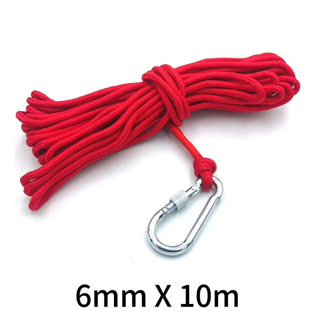 Veltora super strong neodymium fishing hook from D16 to D42mm with countersunk hole and eyebolt, heavy-duty rare earth magnet