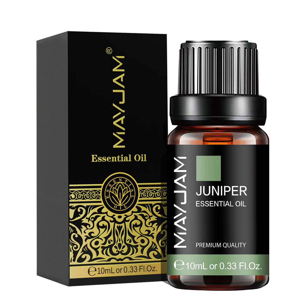 Veltora MAYJAM 10ml essential oil set with lavender, jasmine, eucalyptus, vanilla, sandalwood, bergamot, rosemary, citronella, cinnamon