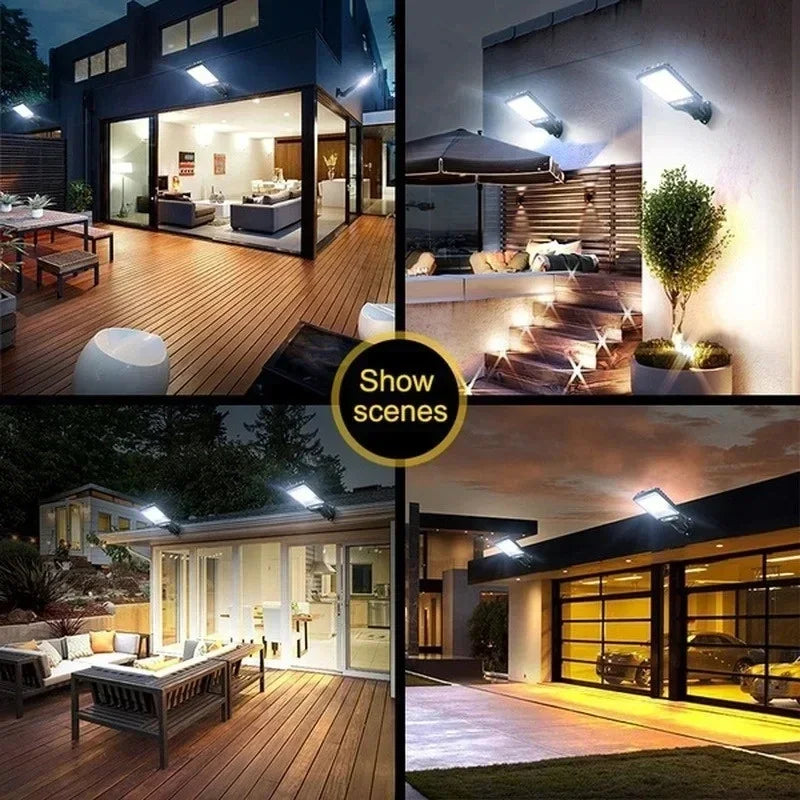 Veltora LED solar outdoor wall lamp with human body induction, ideal for garden, terrace, garage, and street lighting.