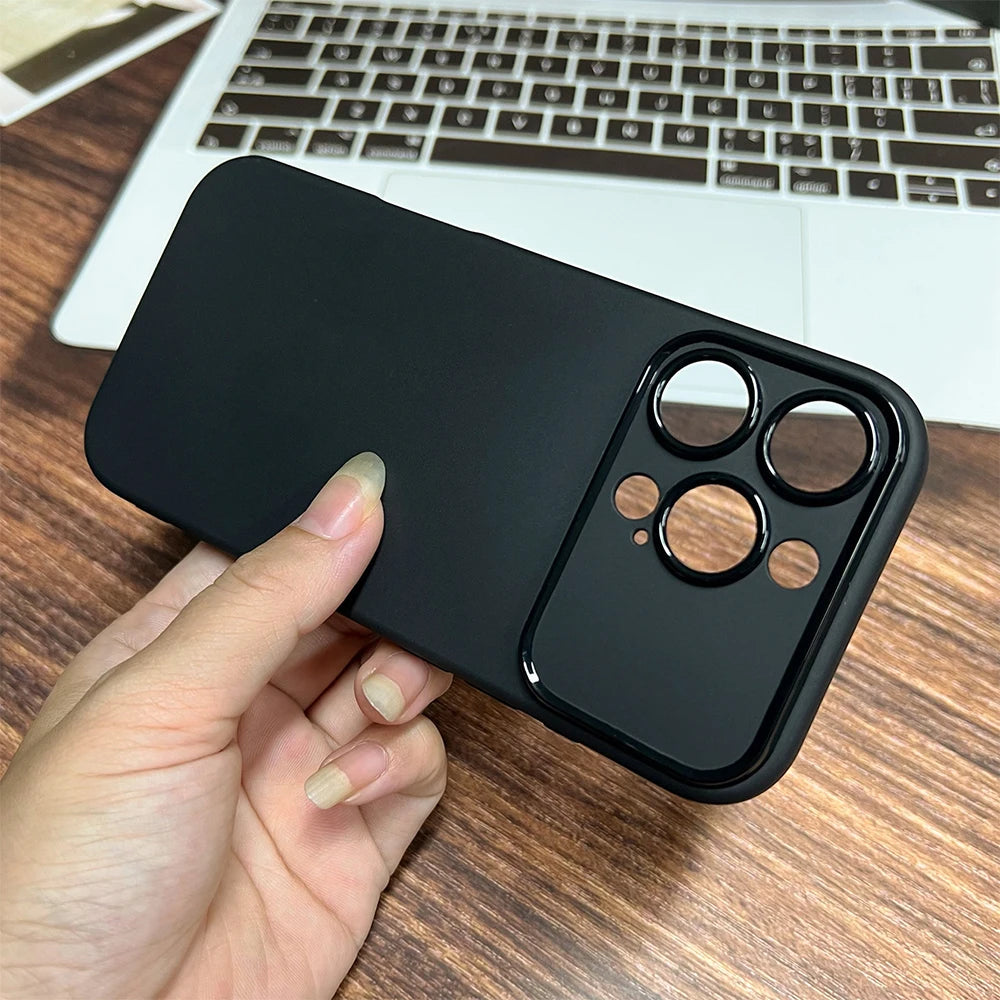 Veltora luxury matte soft silicone phone case for iPhone models 11 to 18, featuring shockproof bumper and sleek design