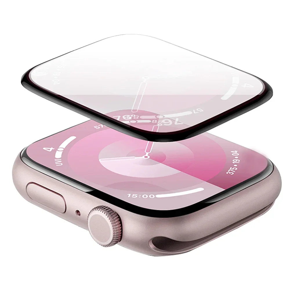 Veltora screen protector for Apple Watch Series 9-8-7-6-5-4-SE Ultra-2 49mm 41mm 45mm 40mm 44mm 3D film accessory