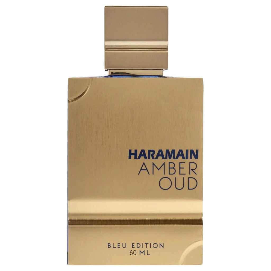 Veltora Al Haramain Amber Oud Blue Edition unisex Eau De Parfum bottle, 60ml, Arabian fragrance for women and men, long-lasting scent