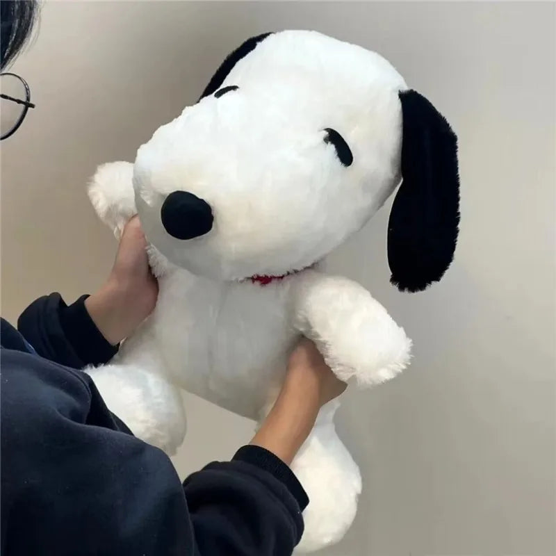 Veltora 30cm cartoon Snoopy plush toy pillow, soft and cute sofa back plush doll, ideal gift for children