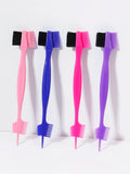 Veltora 1/4pcs edge control brush comb for women’s hair and wig edges, used for styling and trimming real hair wigs.