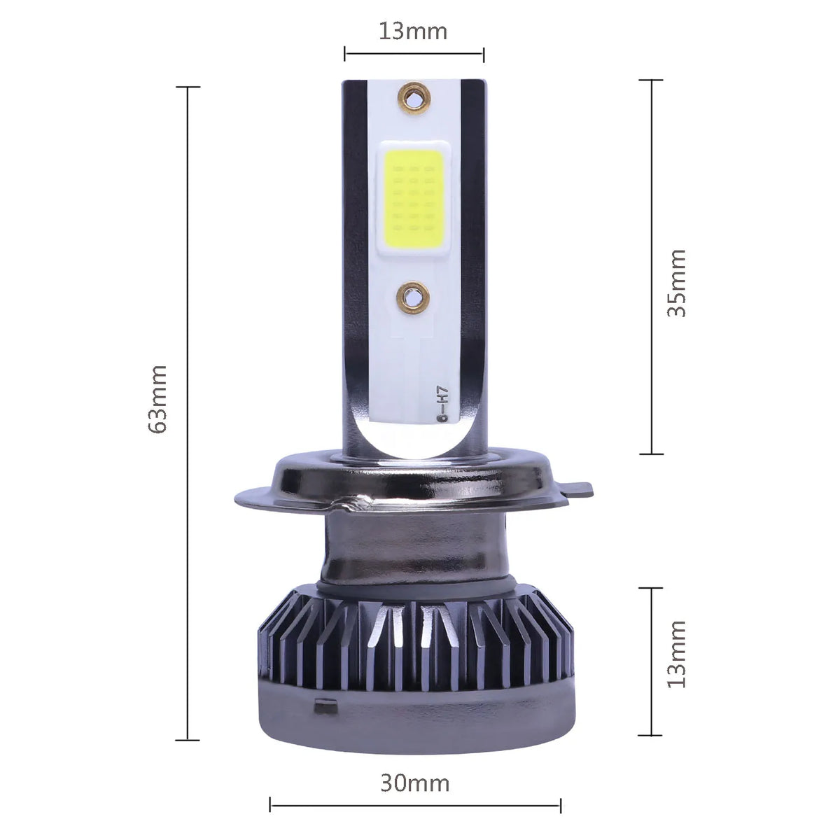 Veltora 2-piece LED car headlight bulbs set including H4, H7, H1, H8, H11, 9005, 9006, HB3, HB4, HB1, H3, HB5, H13, 20000LM,