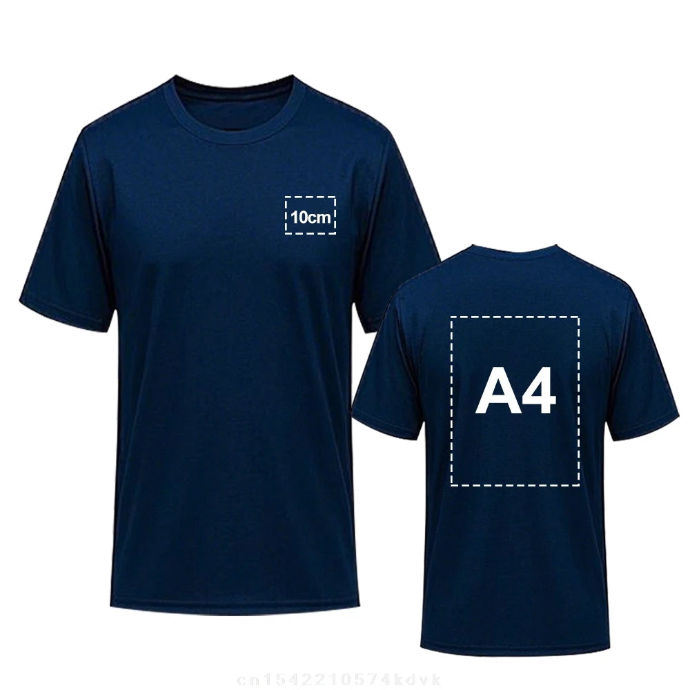 Veltora men's custom T-shirt with personalized text, casual high-quality band style, 5XL size, plain design on a white background.