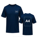Veltora men's custom T-shirt with personalized text, casual high-quality band style, 5XL size, plain design on a white background.