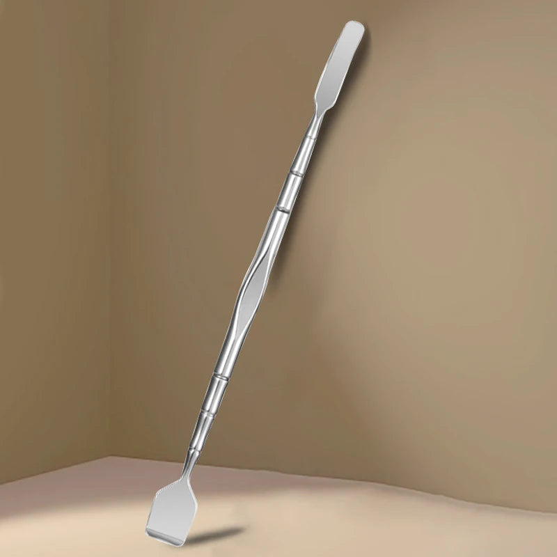 Veltora double-ended blackhead remover tool with pore cleaner, exfoliator, and massage tips for smooth skin.