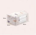 Large Veltora clothes storage bag with reinforced handle, sturdy zipper, ideal for blankets and bedding, foldable and spacious.