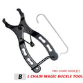 Veltora bicycle chain buckle pliers for quick release and chain installation on MTB and road bikes, compact cycling repair tool