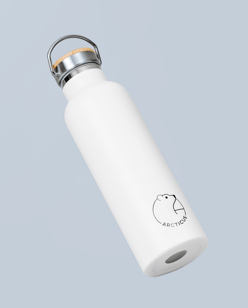 Arcticus 500ml Arctic Bottle drinkware with a sleek design, featuring a clear, durable bottle for beverages.