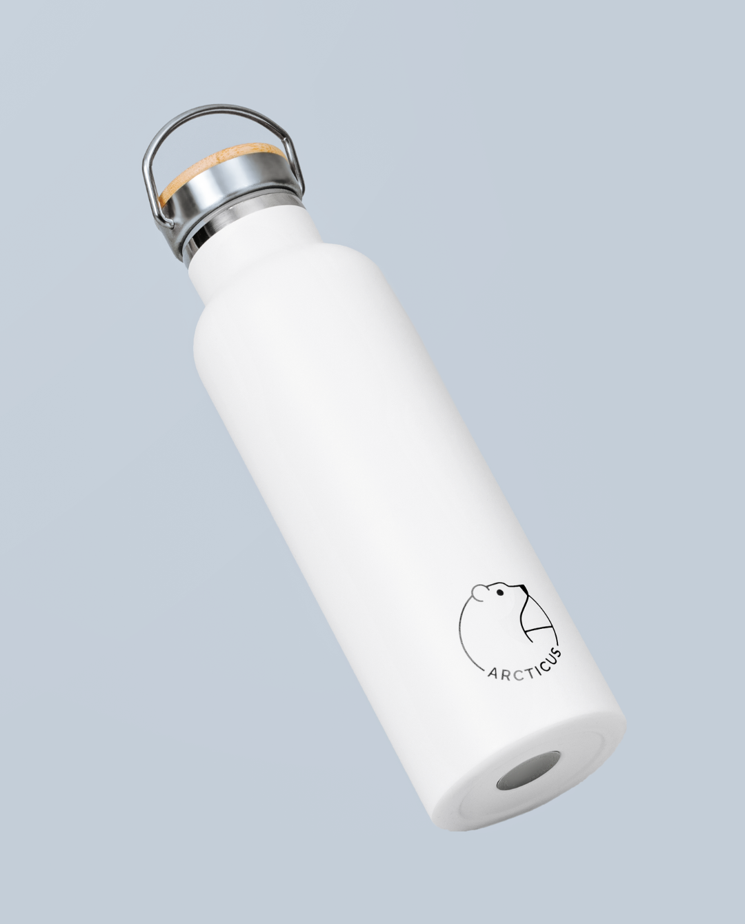 Arcticus 500ml Arctic Bottle drinkware with a sleek design, featuring a clear, durable bottle for beverages.