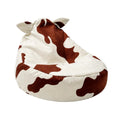 Kids' bean bag chair by bees&blooms, Sako Bag Teddy Cow design, soft plush fabric, child-friendly seating for play and relaxation.
