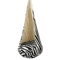 Bees&blooms Zebra XXL cocoon swing for kids, shown hanging with colorful fabric and sturdy ropes, designed for outdoor play.