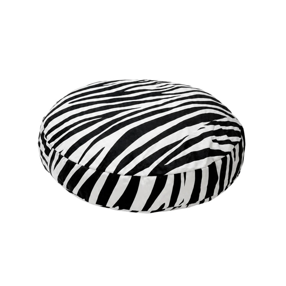 Bees&Blooms zebra XXL cocoon swing for kids, featuring soft fabric and sturdy support for outdoor play and relaxation.