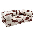 Bees&blooms HoneyHug soft modular sofa for children featuring a cute cow design, perfect for cozy play and seating.