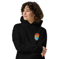 Black DORSAL Anchors Away No Fade Pullover Hoodie featuring anchor graphics and a comfortable fit.