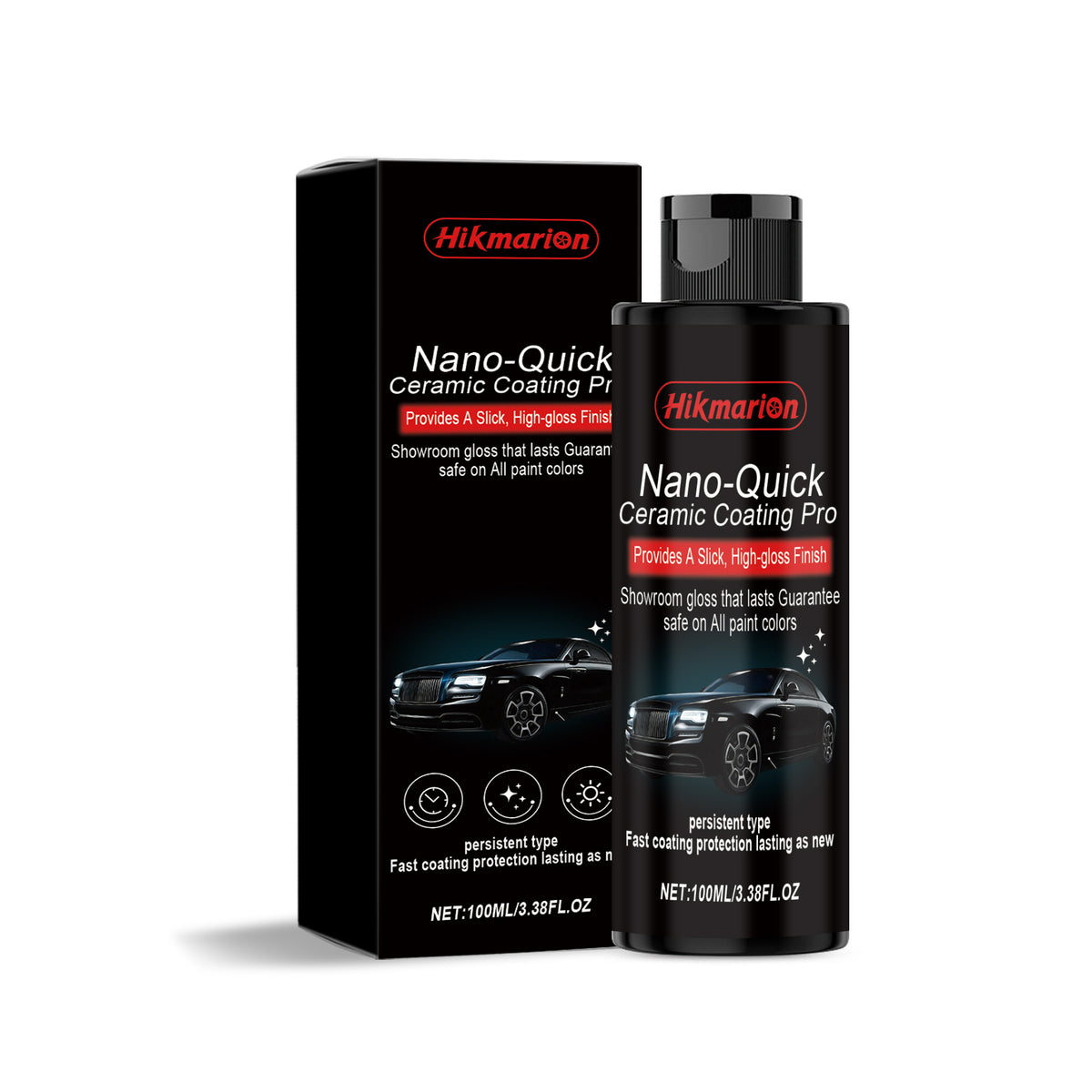 Dropshipman 100ml nano ceramic coating agent for car surface polishing, refurbishment, brightening, and daily cleaning.