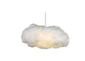 Warm light net red cotton cloud chandelier, floating cloud lamp by Dropshipman, with a soft, airy cloud design for modern decor.