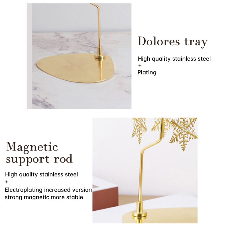 Heat-powered carousel candle spinner holder by eprolo with rotating tray and elegant design for decorative candle display.
