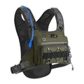 Men’s waterproof tactical chest bag by eprolo, outdoor crossbody sling for hiking, trail running, travel, and camping.
