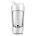Eprolo fully automatic electric shaking cup in white with large capacity, rechargeable mixing cup without powder box.