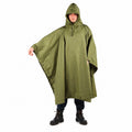 Galvi Linda 2-in-1 waterproof rain poncho and tent set with carry bag, featuring durable fabric and versatile outdoor gear.
