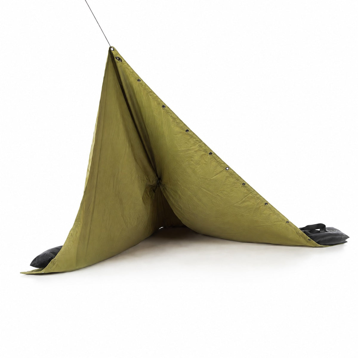 Galvi Linda 2-in-1 waterproof rain poncho and tent with carry bag, showing the versatile outdoor shelter and rain protection gear.