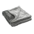 Grey Metallic Water Magnet microfiber car drying towel from GoGoNano, 1200 g/m², 40x60 cm, designed for efficient vehicle drying.