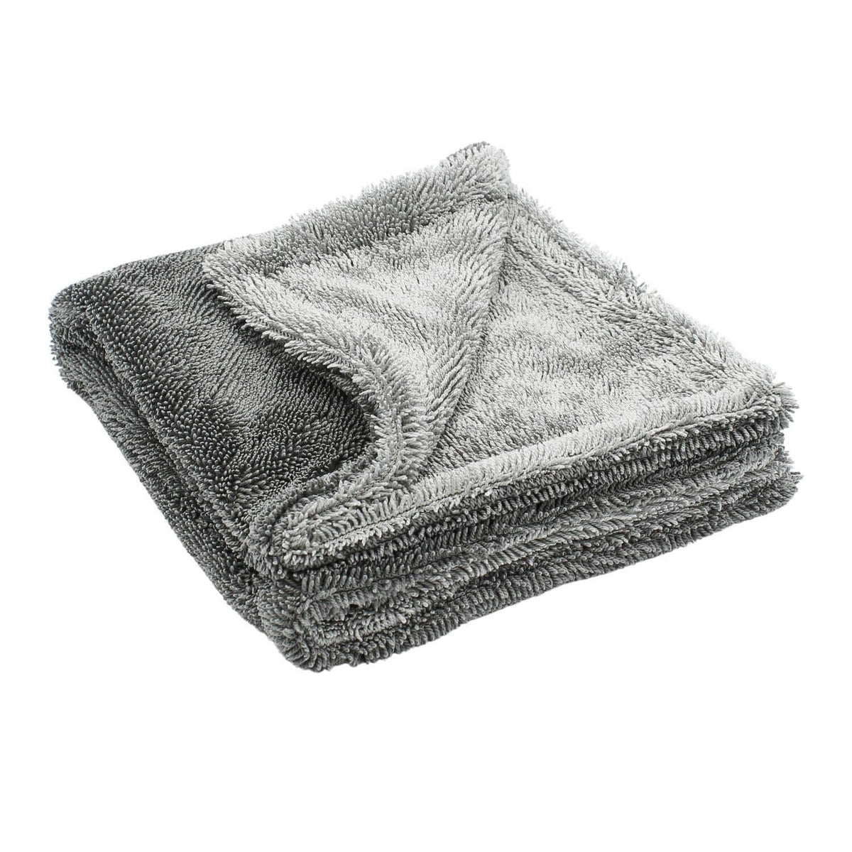 Grey Metallic Water Magnet microfiber car drying towel from GoGoNano, 1200 g/m², 40x60 cm, designed for efficient vehicle drying.